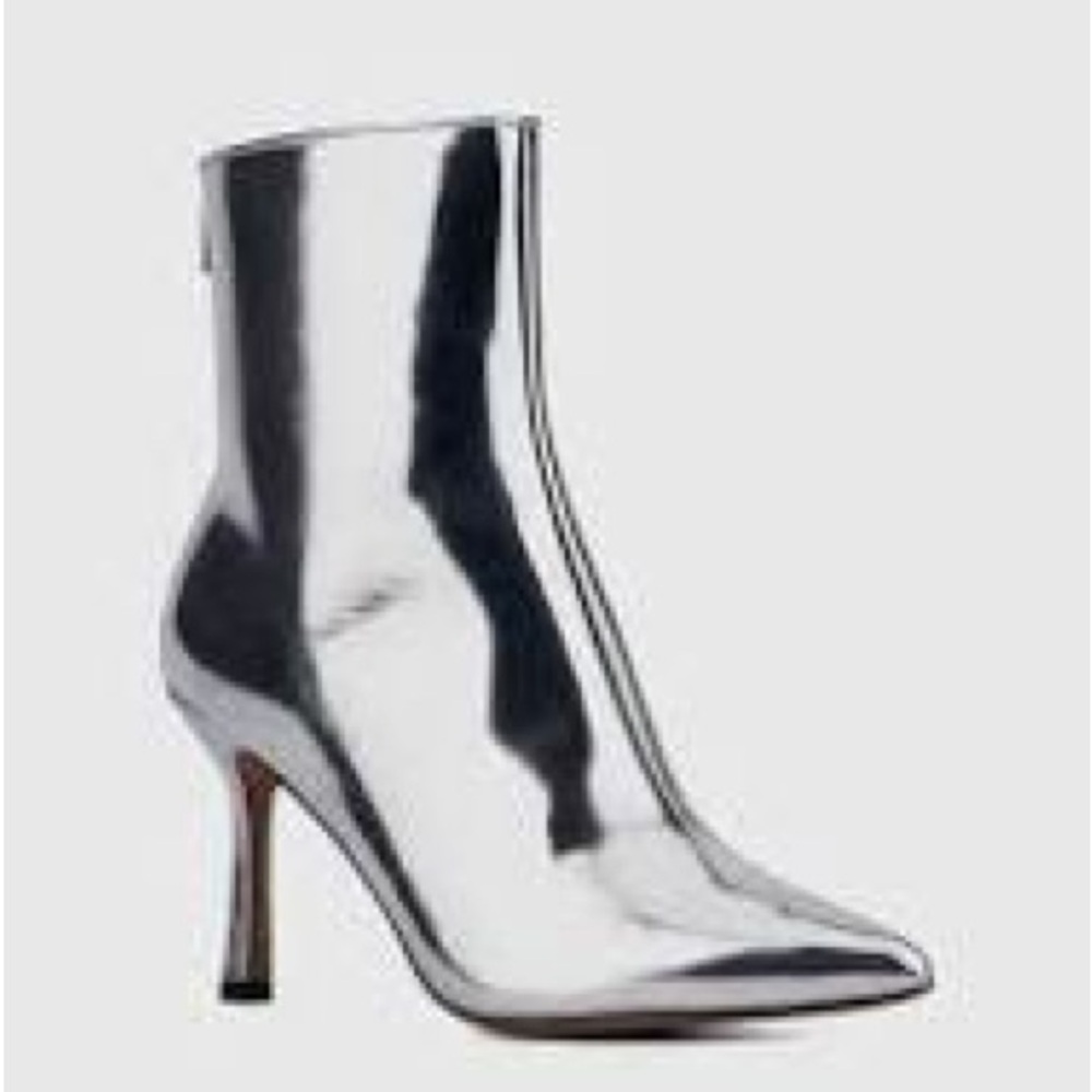 Silver Heeled Boots